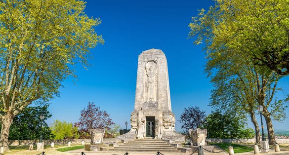 World War I memorial in Angouleme - Charente, France