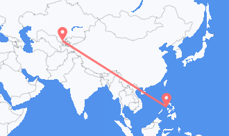 Tashkent to Caticlan