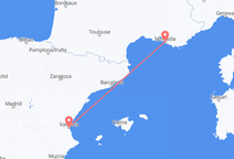 Валенсия в Марсель