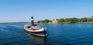 Potsdam: Original steam ship Gustav from 1908. Coal-fired, boat tour