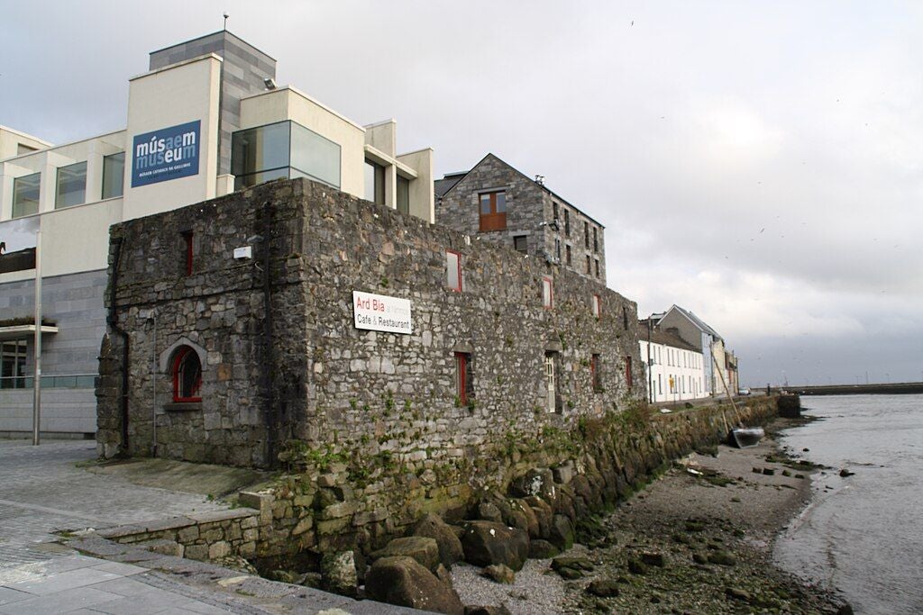 photo of Partial View of the Galway City Museum from the Spanish Arch Galway, Irland.
