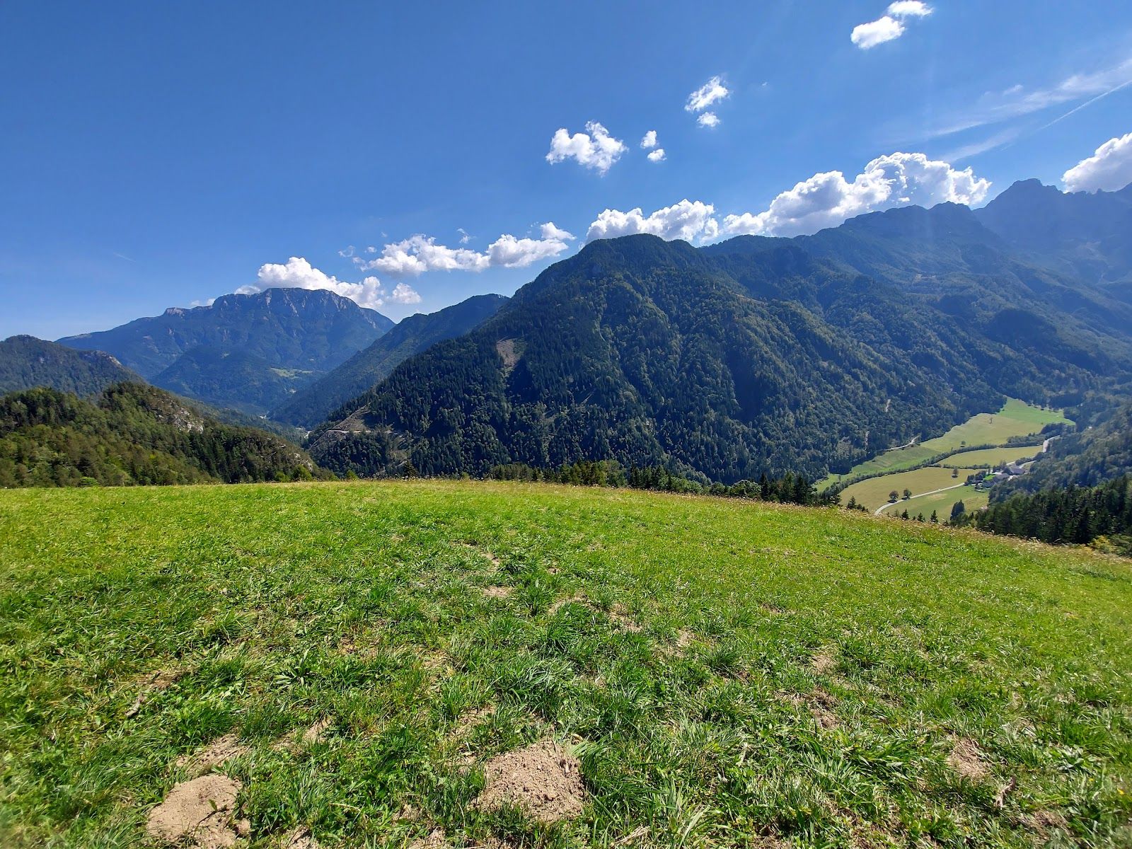 Razgledna točka pri Klemenči domačiji - Viewpoint, Solčava, Slovenia