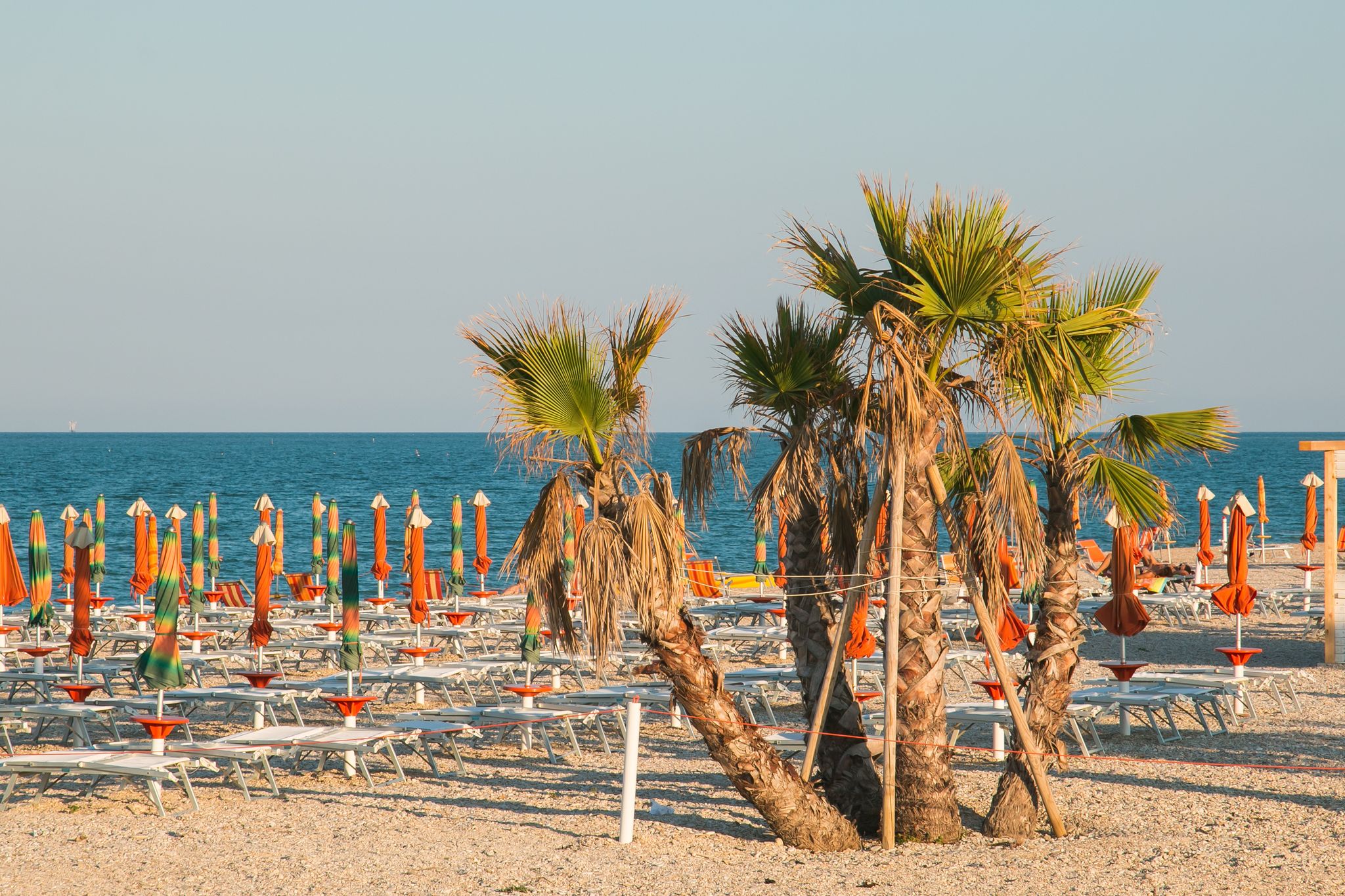 Summer vacation in the adriatic sea, Civitanova Marche.