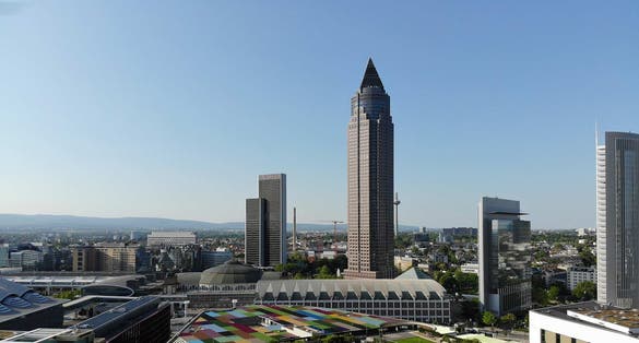 PHOTO OF VIEW OFMesseTurm .