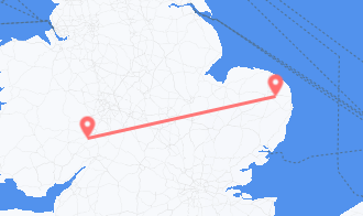 Train tickets from Brundall to Malvern