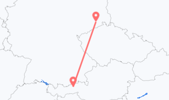 Train tickets from Marktgemeinde Jenbach to Dresden