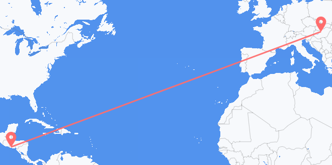 frá El Salvador til Ungverjalands