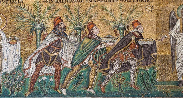 photo of view Ravenna - Basilica of Sant' Apollinare - inside, Ravenna, Italy.