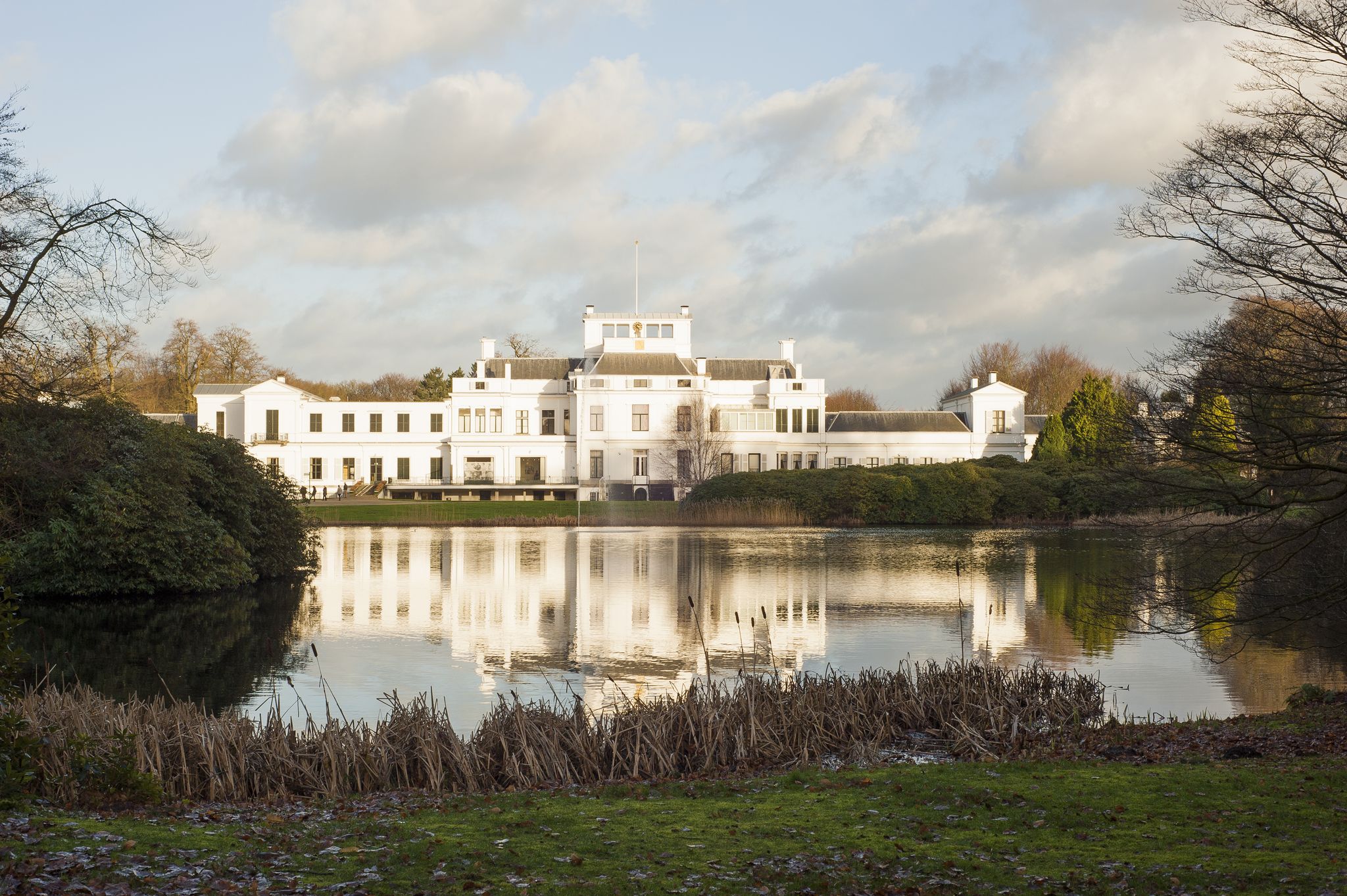 photo of royal palace Soestdijk (the Netherlands). The former residence of Dutch royal family Queen Juliana, Bernhard and their children.
