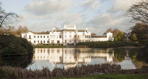 photo of royal palace Soestdijk (the Netherlands). The former residence of Dutch royal family Queen Juliana, Bernhard and their children.