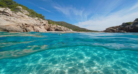 Platja Del Torn, l'Hospitalet de l'Infant, Tarragona, Catalonia.