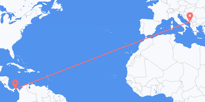 Panamá a Montenegro