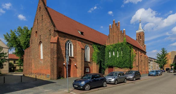 Gothic Franciscan church and later Sorbian Protestant Church
