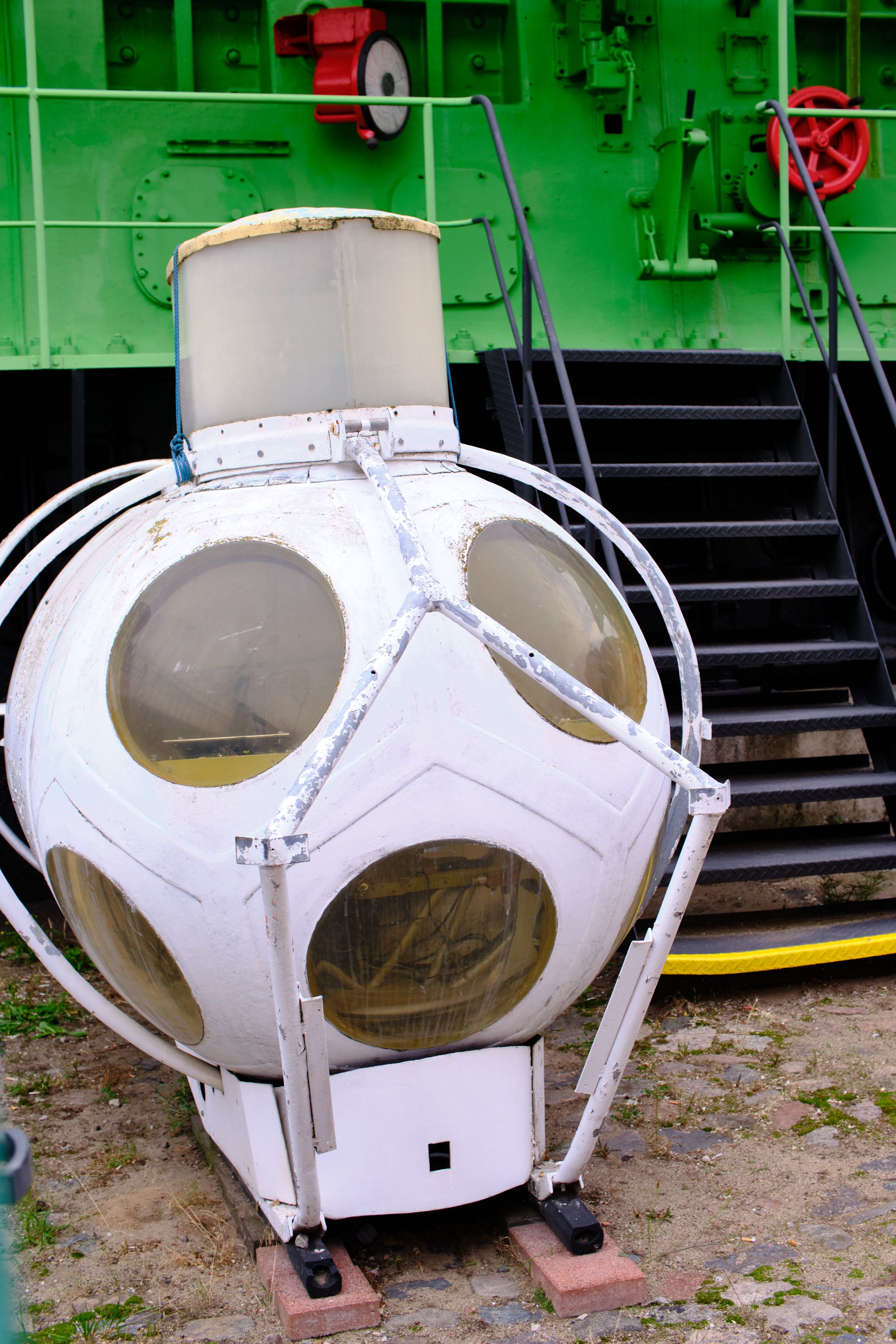 Mini submarine in the National Maritime Museum in Gdańsk (Danzig in German) a port city on the Baltic coast of Poland