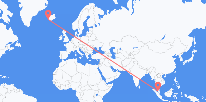 马来西亚 目的地 冰岛