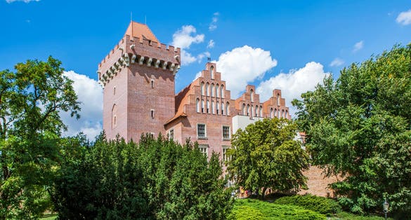 Photo of royal Castle, Poznan, Poland.