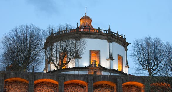 Photo of Evening at Augustinian monastery of Serra do Pilar in Vila Nova de Gaia, Portugal.