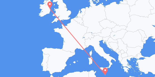 マルタ アイルランドへ