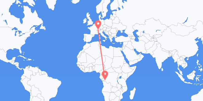 Congo-Brazzaville pour le Suisse