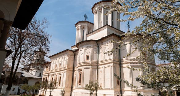 Photo of The curch of horezu monastery,Valcea-Romania .
