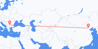 中国 ブルガリアへ