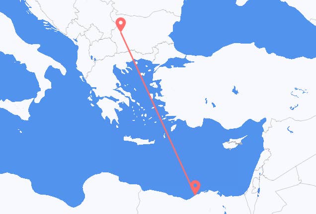Alexandria to Sofia