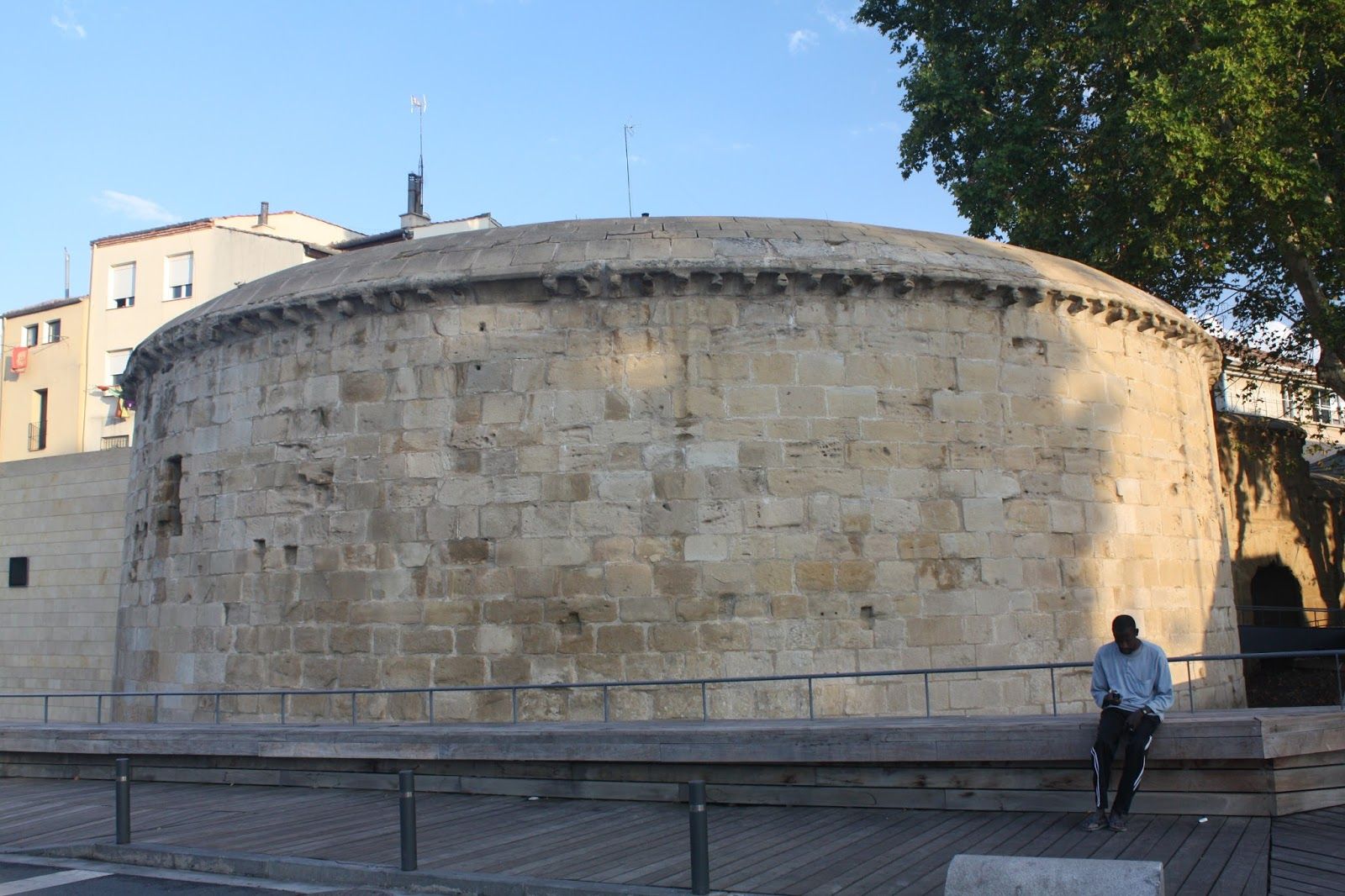Wall Revellín, Logroño, Rioja, Spain