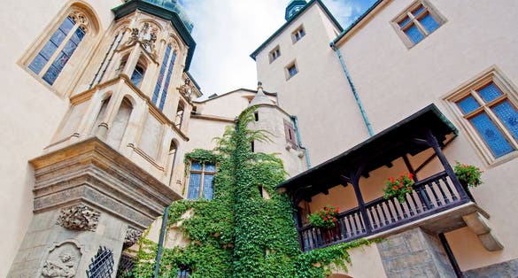 Photo of the Italian Court, palace in Kutna Hora, Czech Republic.