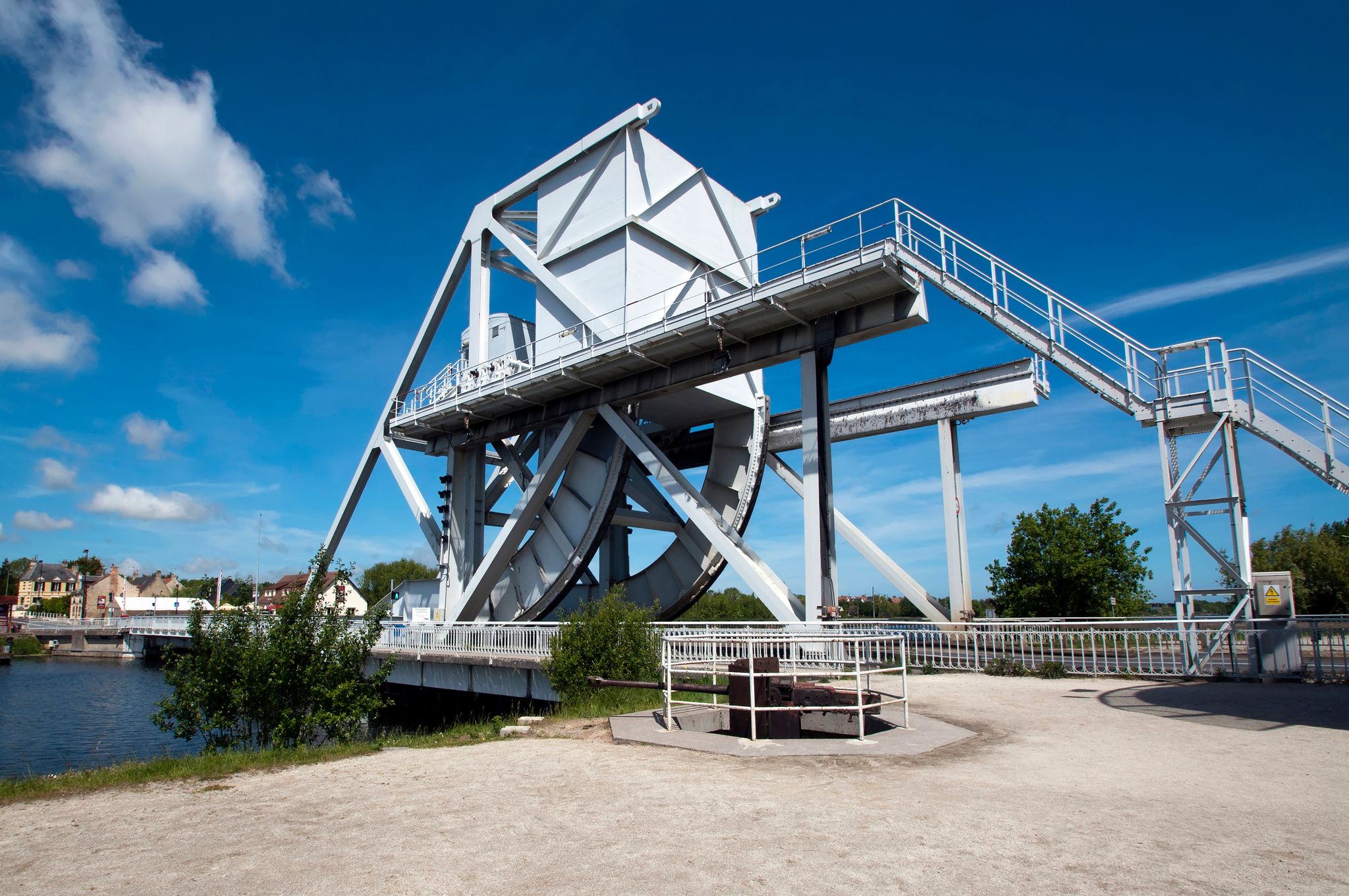 France Normandy the Pegasus bridge