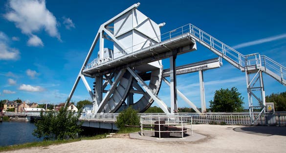 France Normandy the Pegasus bridge