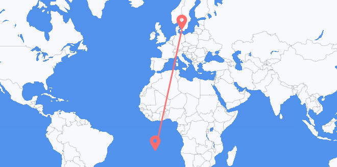 Santa Elena a Dinamarca