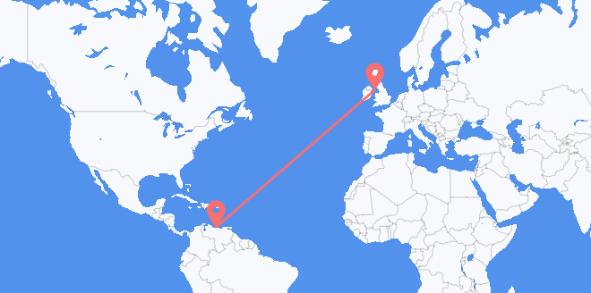 Venezuela a Isla de Man