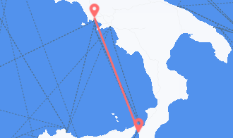 Train tickets from Reggio Calabria to Naples