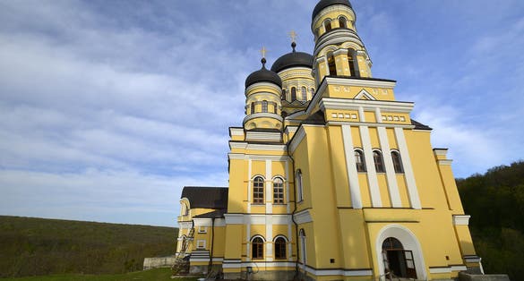 Photo of Monastery Hincu is one of the most visited monasteries of Moldova. It was founded more than 300 years ago.