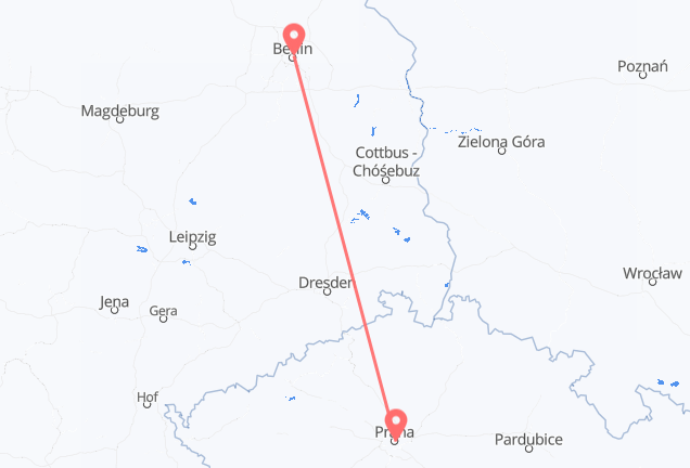 Berlin to Prague