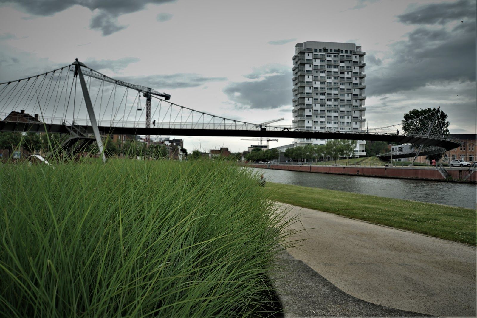 Budabeach, Kortrijk, West Flanders, Flanders, Belgium