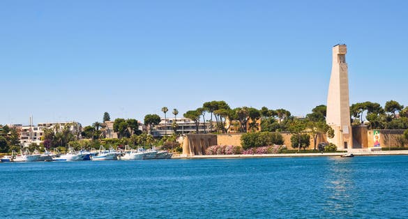 photo of view of Panoramic view of Brindisi. Puglia. Italy.