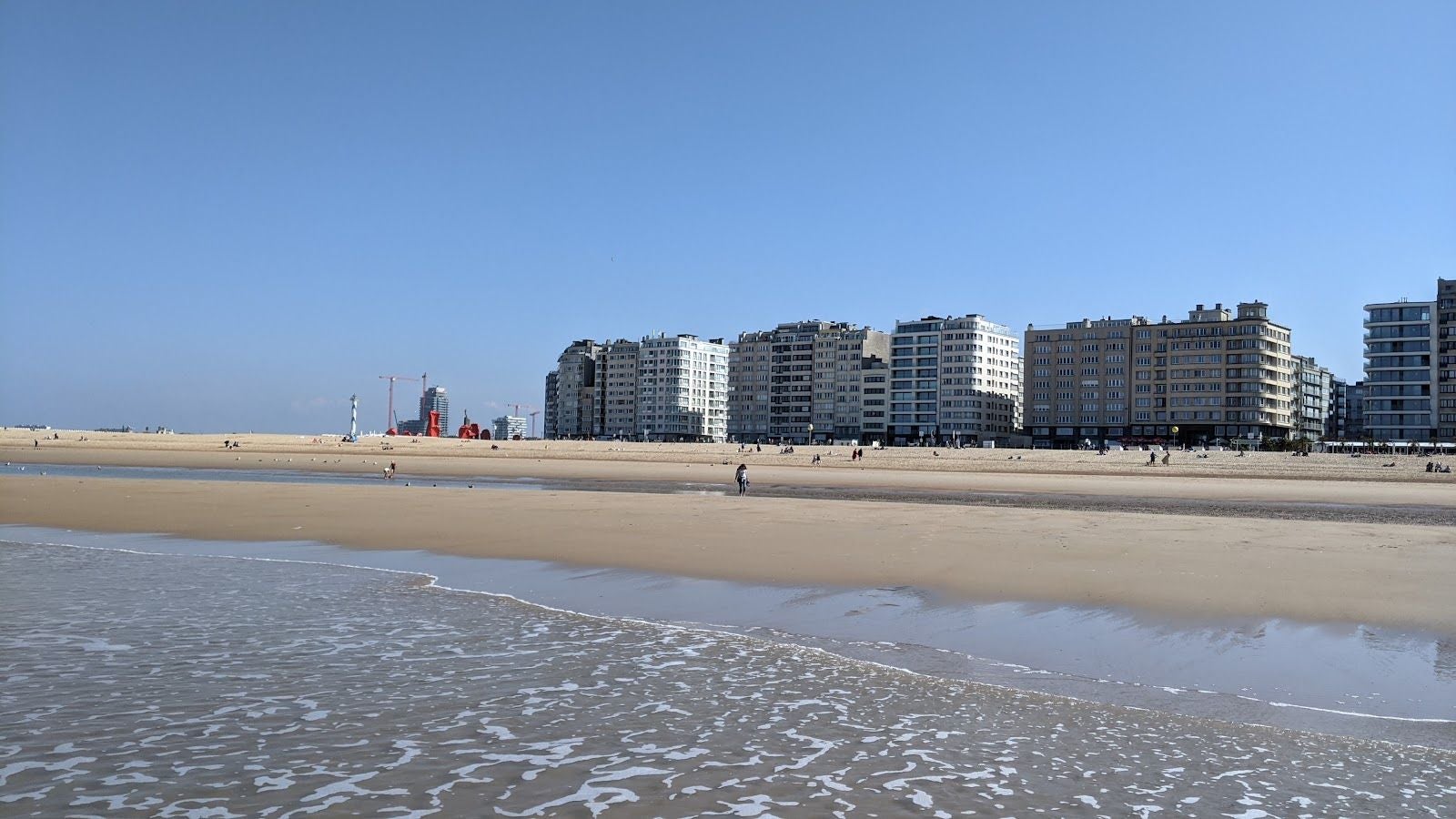 Strand Oostende, Ostend, West Flanders, Flanders, Belgium