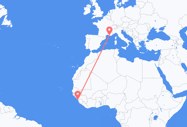 Conakry à Marseille