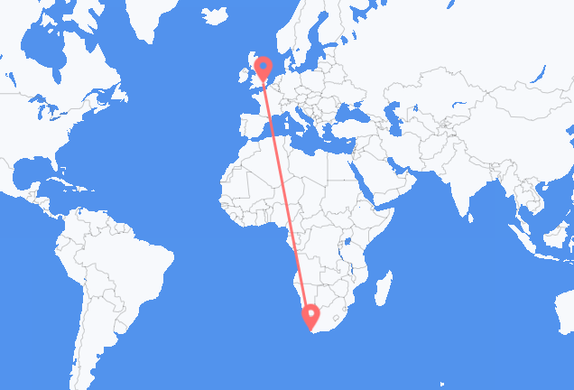 Cape Town to London