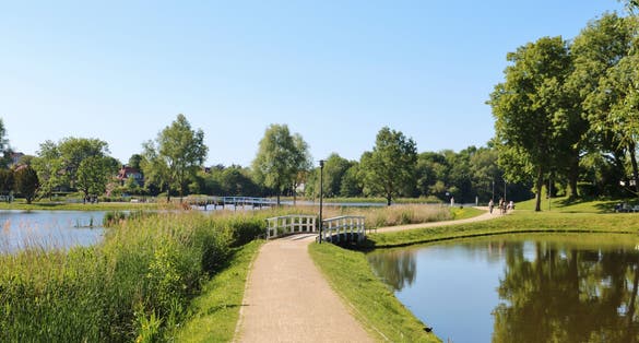 The Cityscape of Stralsund, Germany