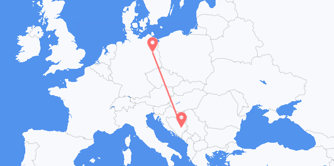 Deutschland nach Bosnien und Herzegowina