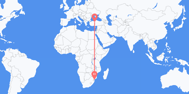 Mozambique to Turkey