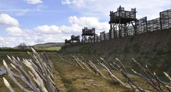 Muséoparc d'Alésia fortifications
