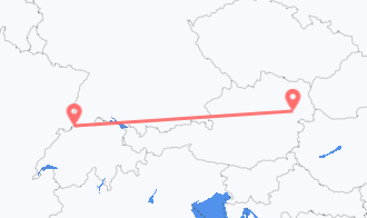 Train tickets from Gemeinde Leobersdorf to Basel