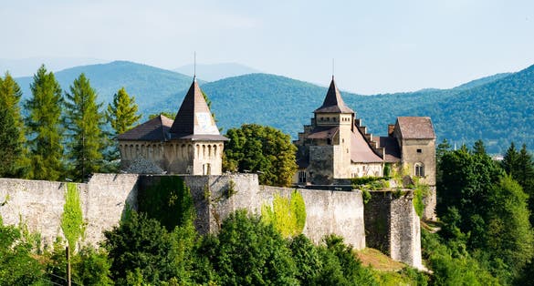 photo of Ostrozac castle in Bihac, Bosnia and Herzegobina.