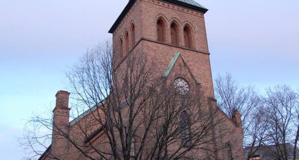 Kampen church in Oslo Norway
