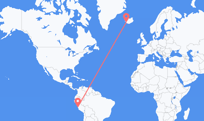Perú a Islandia