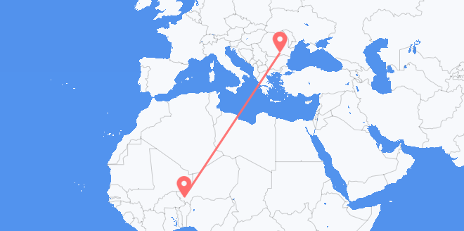 le Niger pour la Roumanie