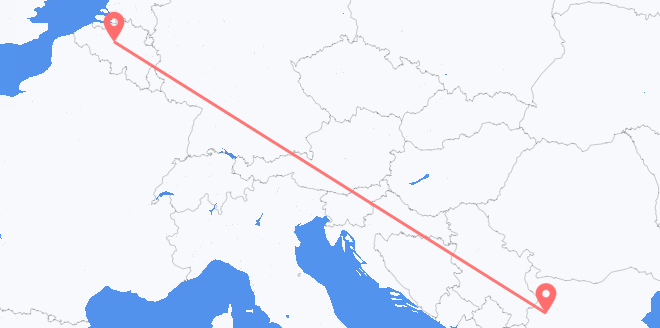 Belgique pour la Bulgarie